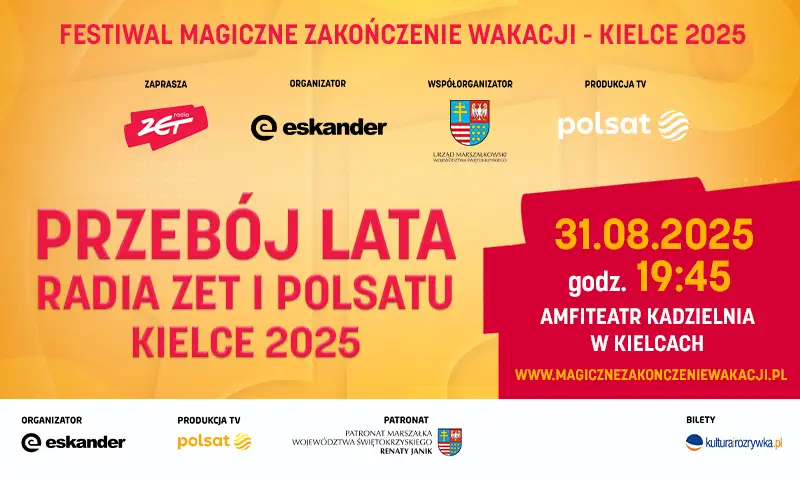 Przebój Lata Radia ZET i Polsatu w kieleckiej Kadzielni