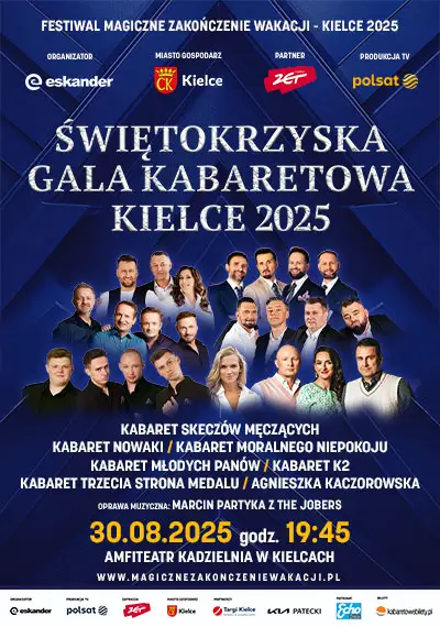 Świętokrzyska Gala Kabaretowa 2025 - rejestracja POLSAT 